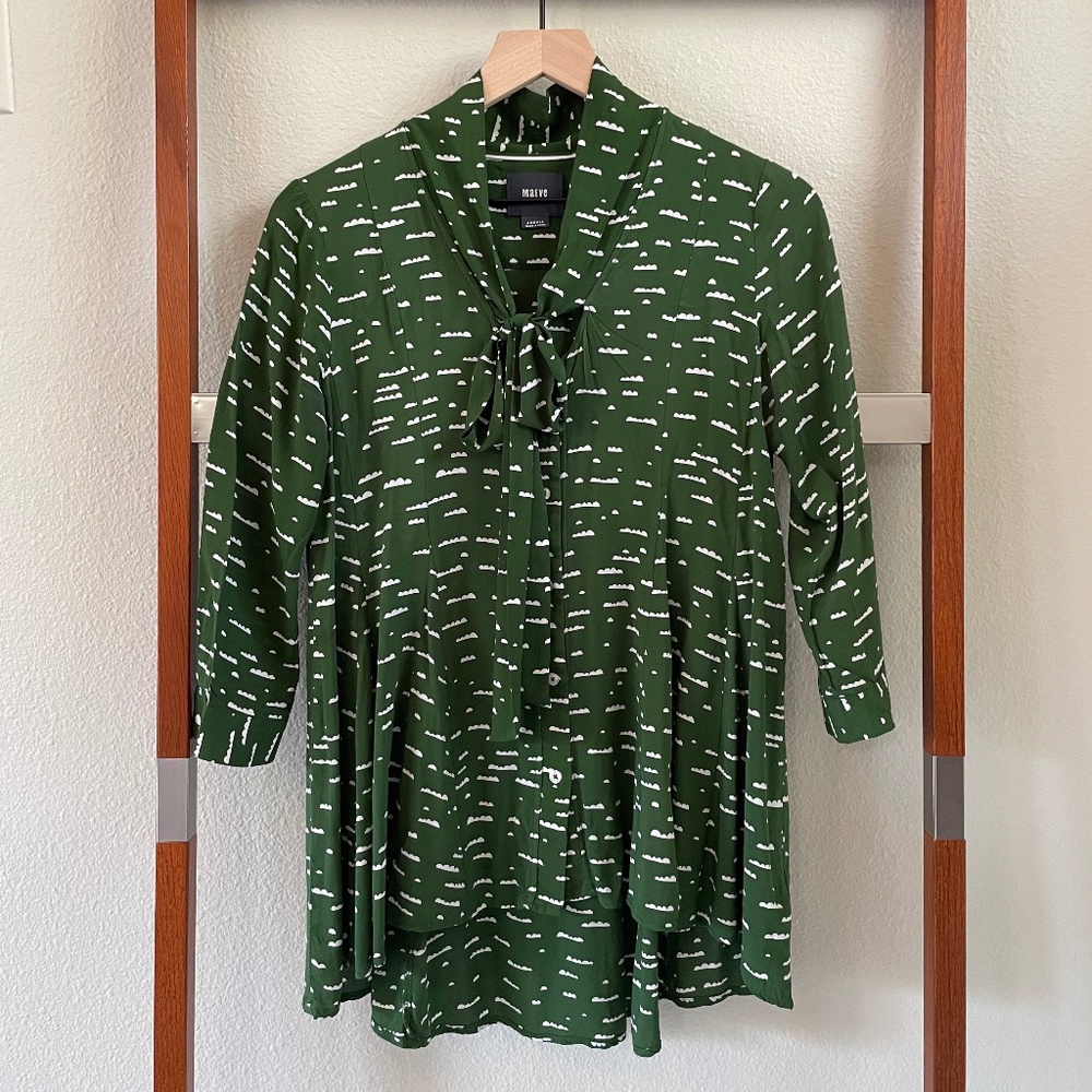 Maeve Green Cloud Shirt